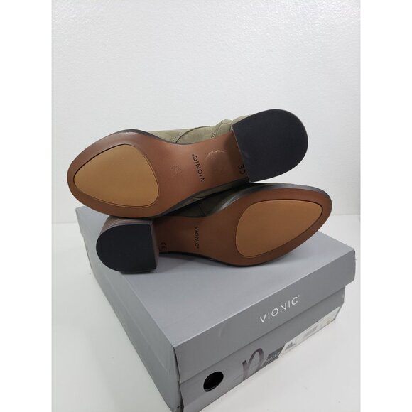 Vionic Women's Sienna Boots in Olive - Size 7 - Picture 7 of 9